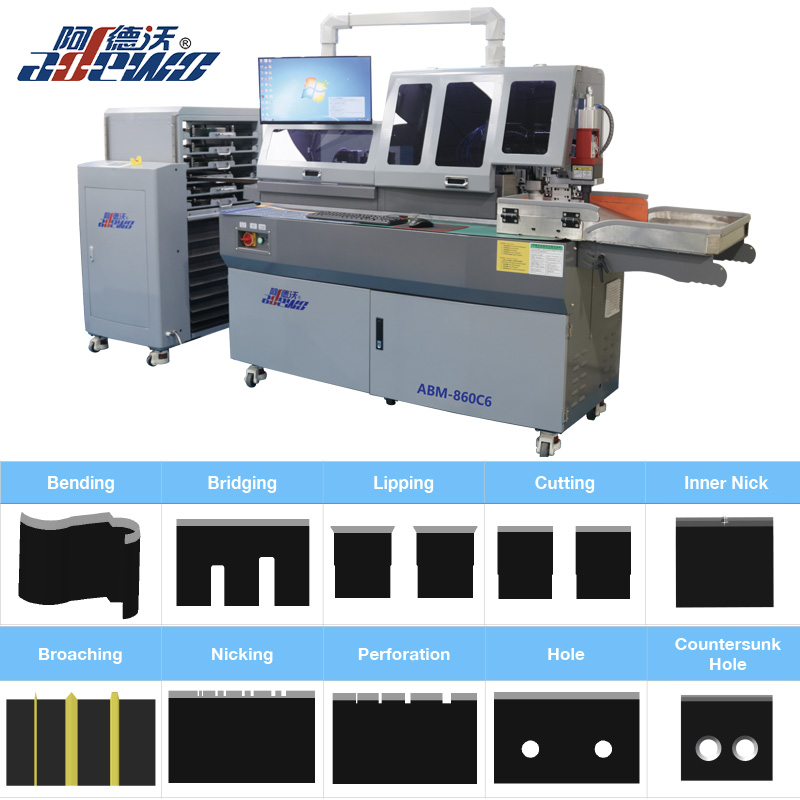 ABM-860C6 („CounterSound Hole“, „Broach“, Nickas)