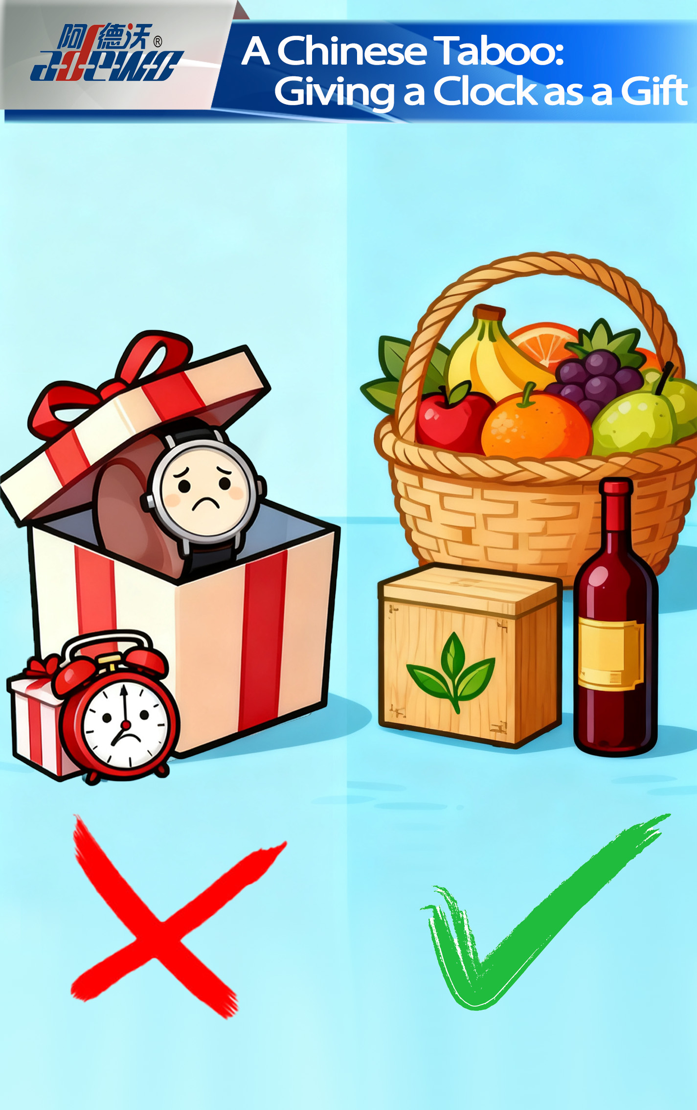 Kinų tabu: padovanoti laikrodį