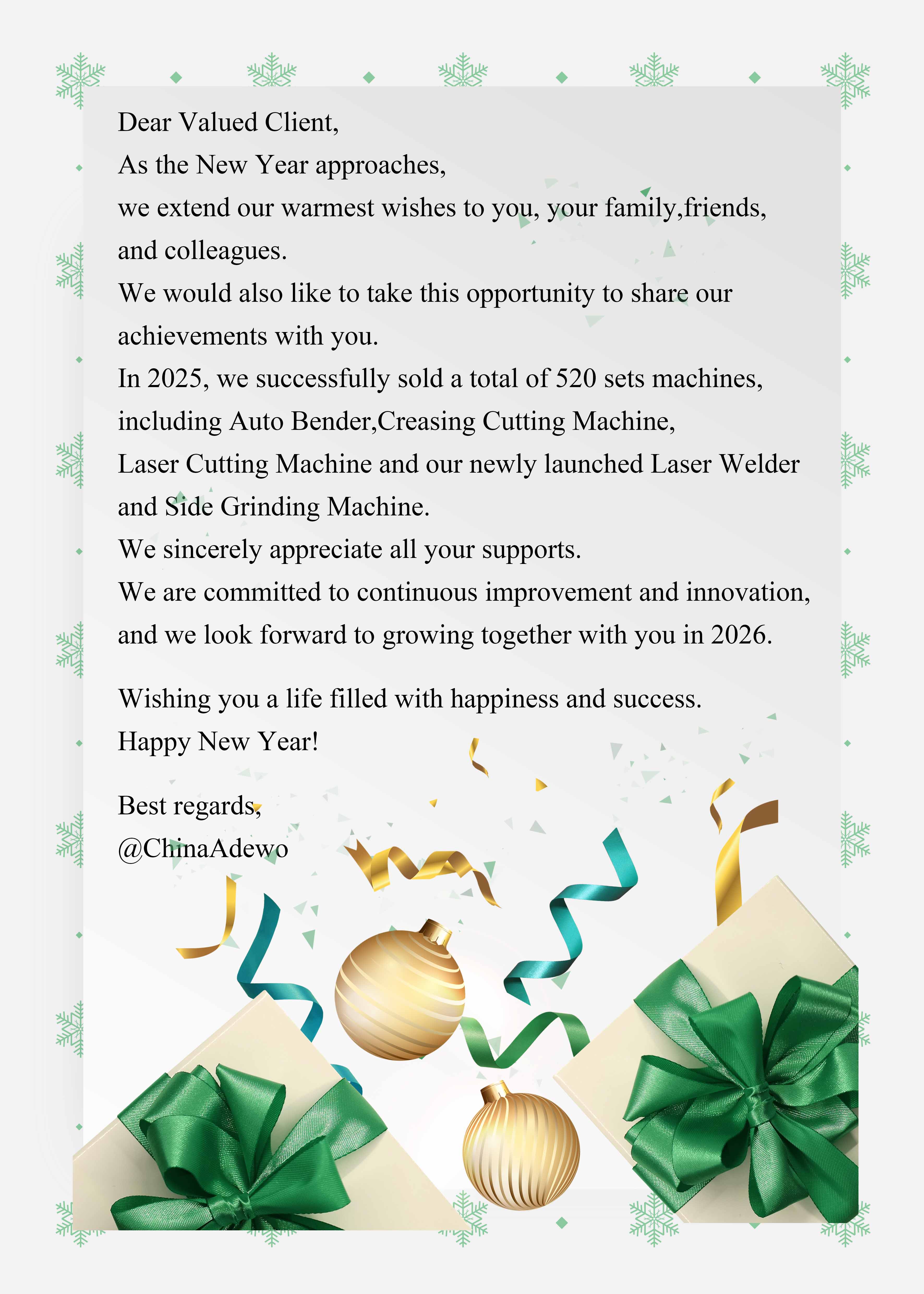 Linkiu dar vienų vaisingų metų